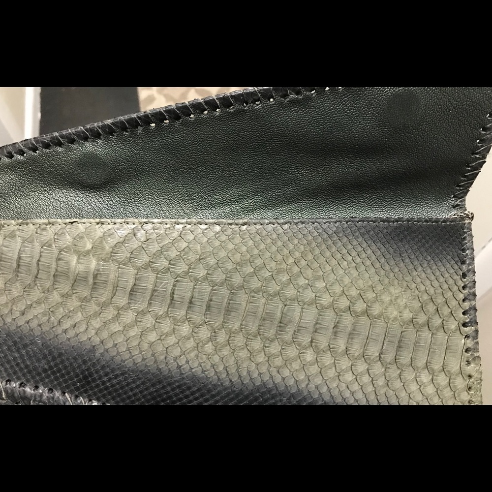 Carlos Falchi Python Clutch - Picture 5 of 5